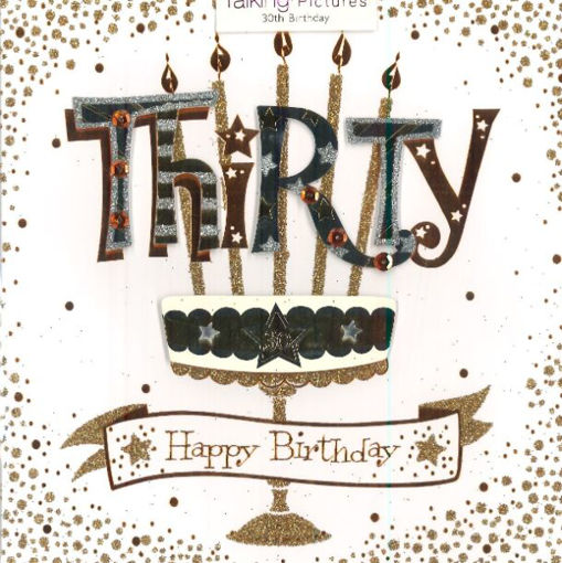 Picture of 30TH BIRTHDAY CARD